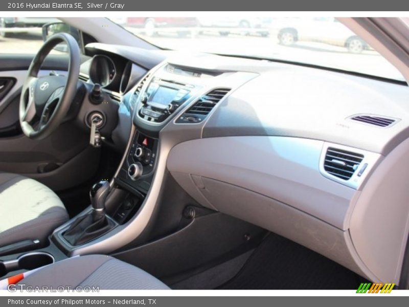 Silver / Gray 2016 Hyundai Elantra SE