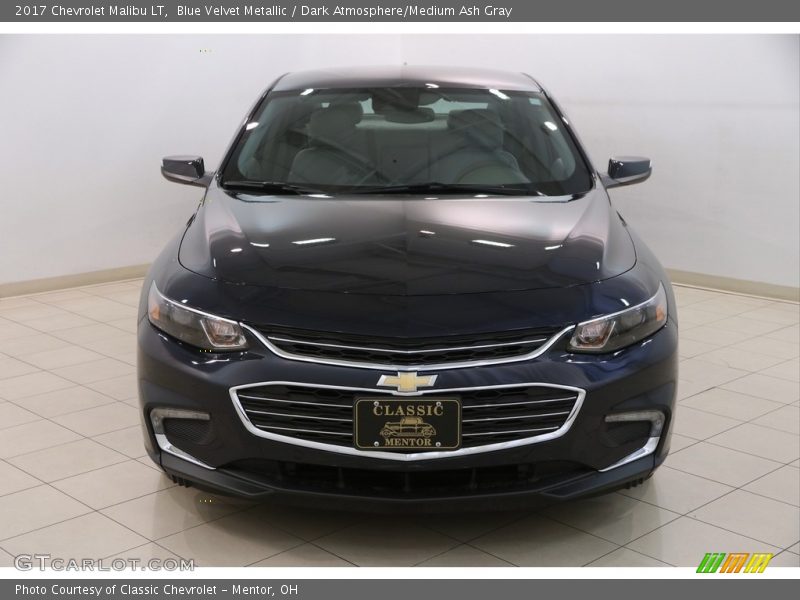 Blue Velvet Metallic / Dark Atmosphere/Medium Ash Gray 2017 Chevrolet Malibu LT