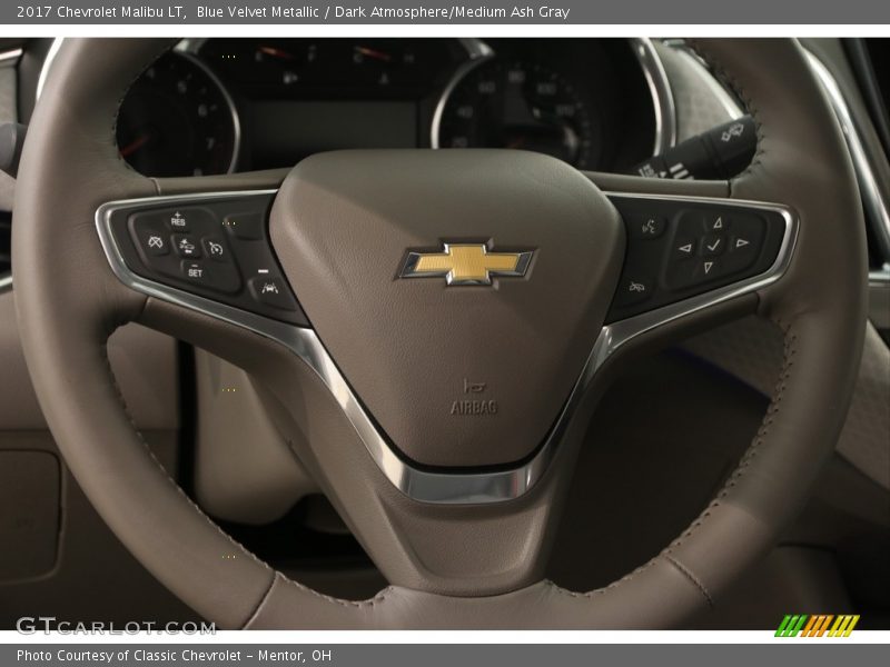 Blue Velvet Metallic / Dark Atmosphere/Medium Ash Gray 2017 Chevrolet Malibu LT