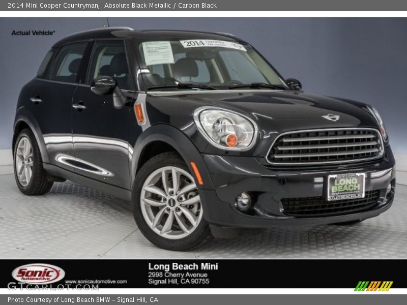 Absolute Black Metallic / Carbon Black 2014 Mini Cooper Countryman