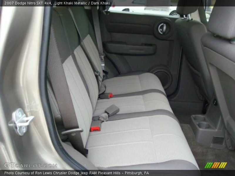 Light Khaki Metallic / Dark Khaki 2007 Dodge Nitro SXT 4x4