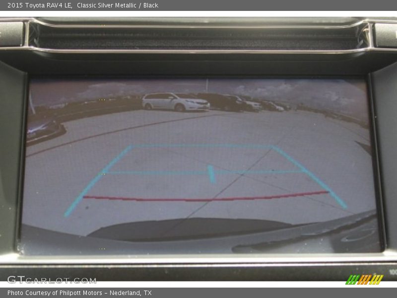 Classic Silver Metallic / Black 2015 Toyota RAV4 LE