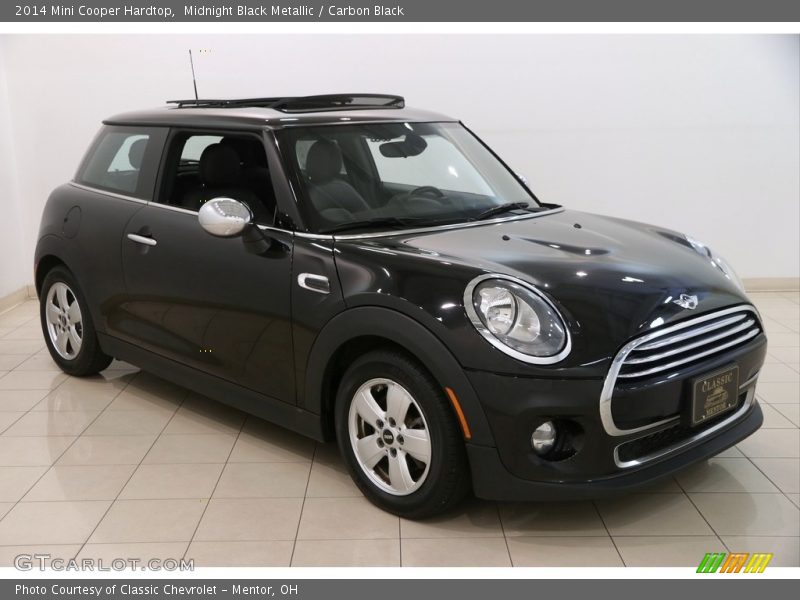 Midnight Black Metallic / Carbon Black 2014 Mini Cooper Hardtop