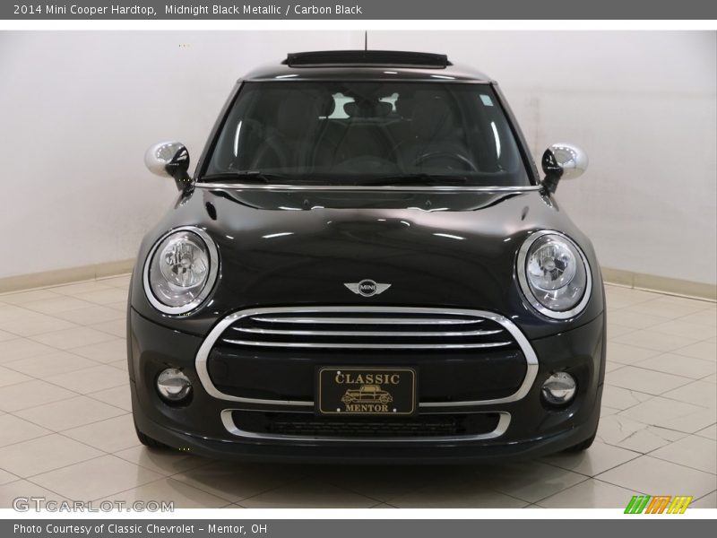 Midnight Black Metallic / Carbon Black 2014 Mini Cooper Hardtop