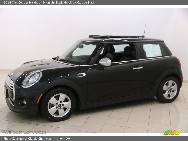 Midnight Black Metallic / Carbon Black 2014 Mini Cooper Hardtop