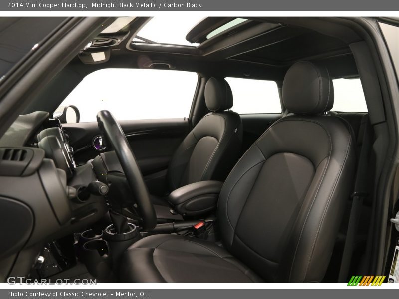 Midnight Black Metallic / Carbon Black 2014 Mini Cooper Hardtop