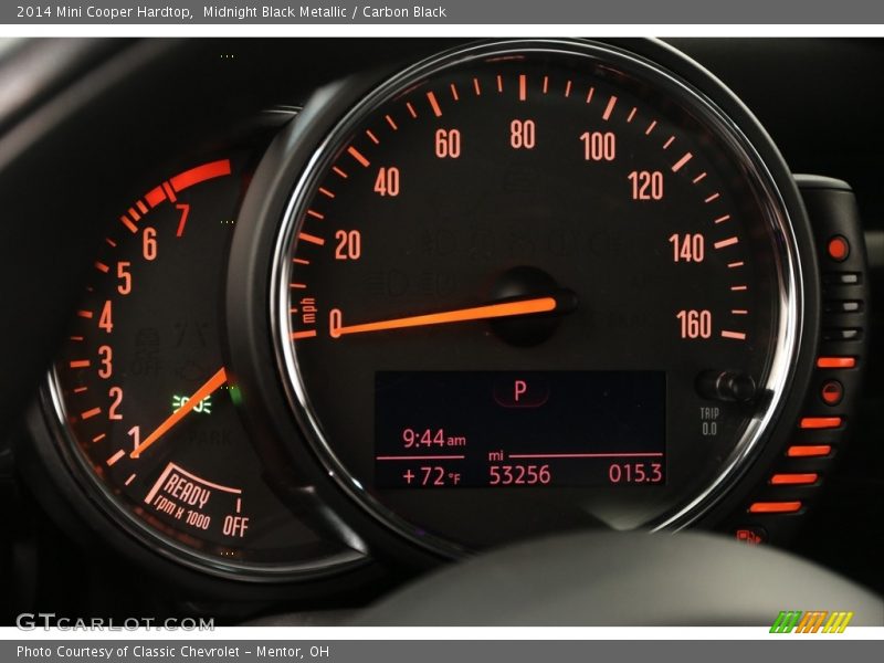 Midnight Black Metallic / Carbon Black 2014 Mini Cooper Hardtop