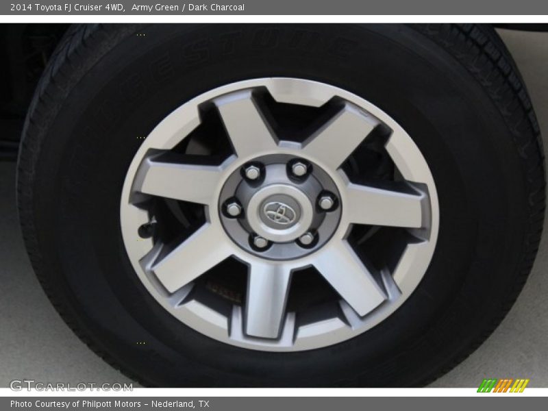 Army Green / Dark Charcoal 2014 Toyota FJ Cruiser 4WD