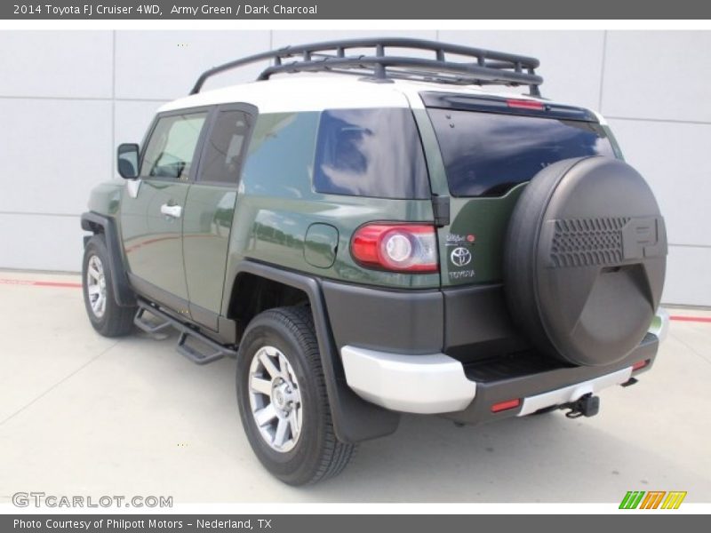 Army Green / Dark Charcoal 2014 Toyota FJ Cruiser 4WD