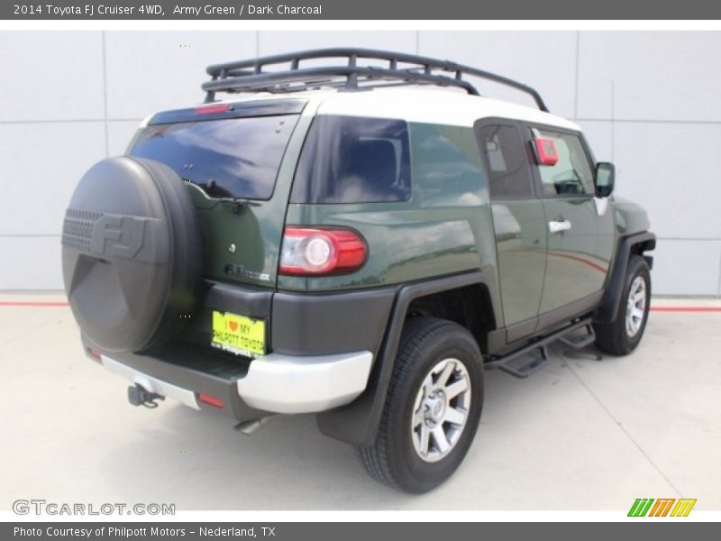 Army Green / Dark Charcoal 2014 Toyota FJ Cruiser 4WD