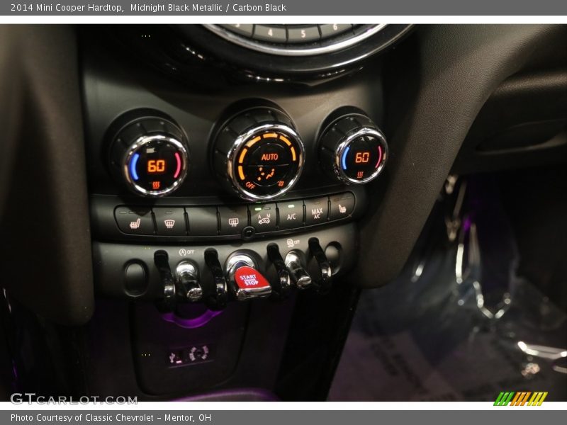 Midnight Black Metallic / Carbon Black 2014 Mini Cooper Hardtop