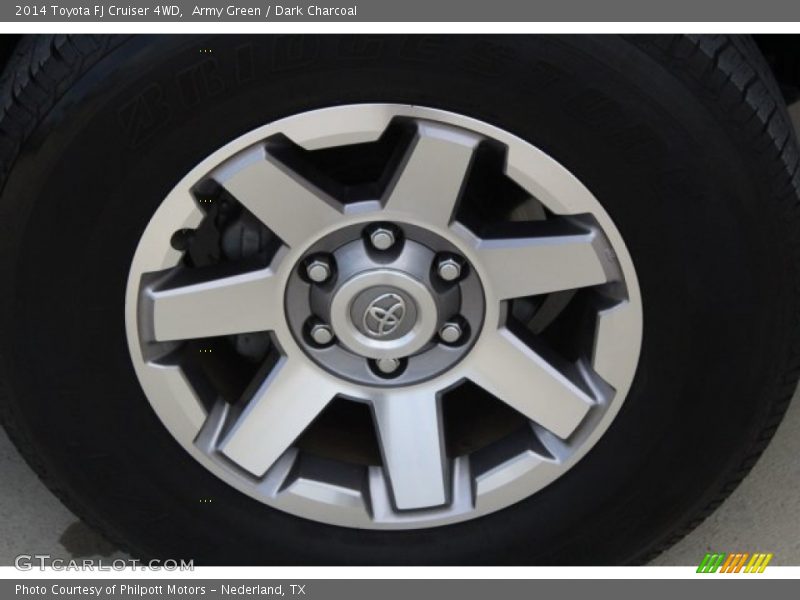 Army Green / Dark Charcoal 2014 Toyota FJ Cruiser 4WD