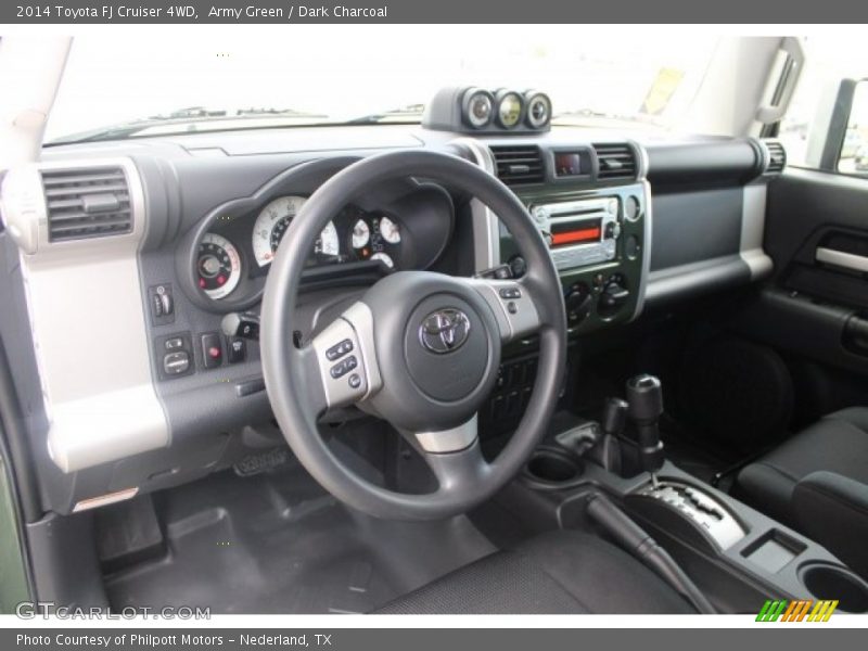 Army Green / Dark Charcoal 2014 Toyota FJ Cruiser 4WD