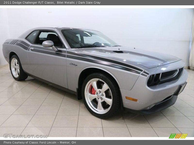Billet Metallic / Dark Slate Gray 2011 Dodge Challenger R/T Classic