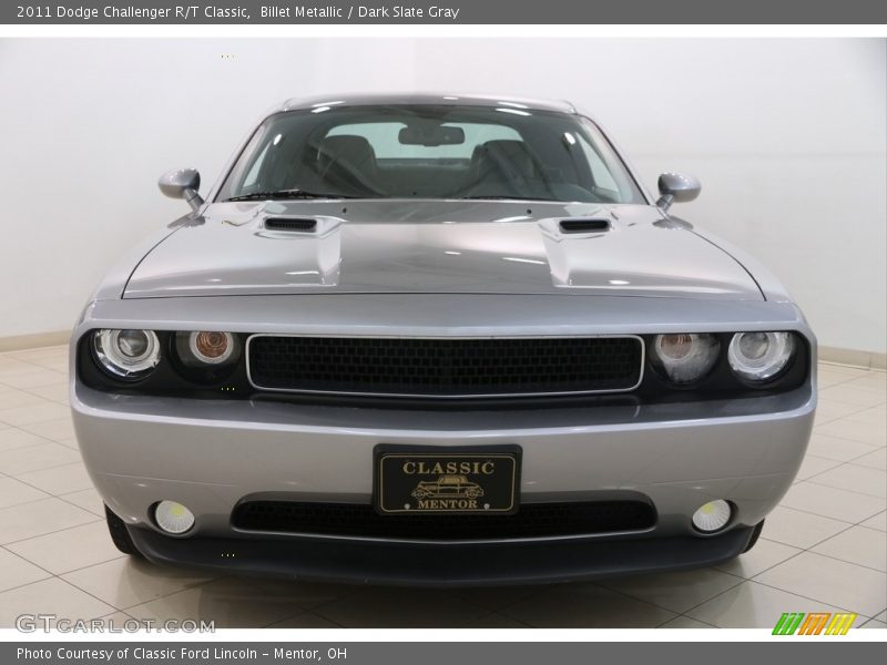 Billet Metallic / Dark Slate Gray 2011 Dodge Challenger R/T Classic