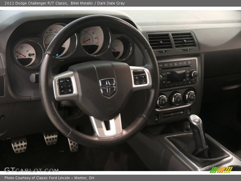 Billet Metallic / Dark Slate Gray 2011 Dodge Challenger R/T Classic
