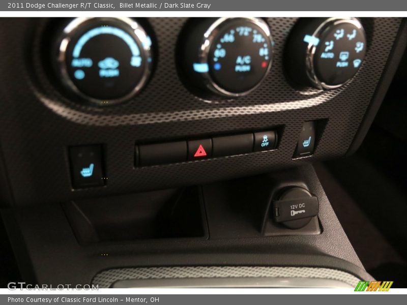 Billet Metallic / Dark Slate Gray 2011 Dodge Challenger R/T Classic