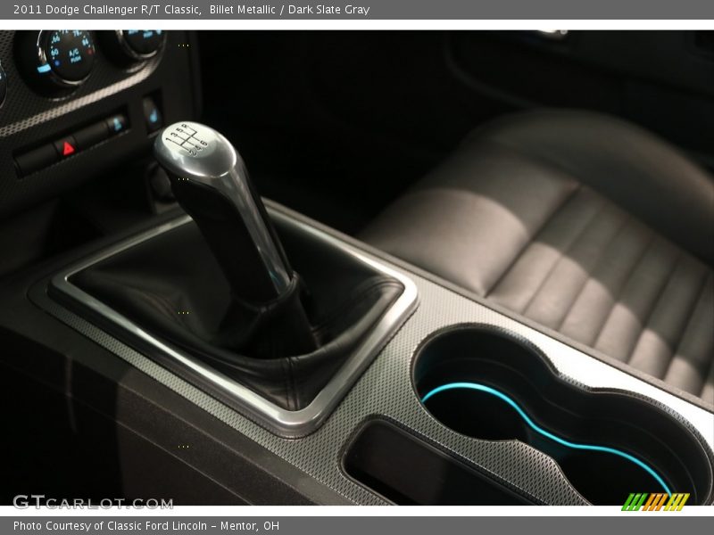 Billet Metallic / Dark Slate Gray 2011 Dodge Challenger R/T Classic