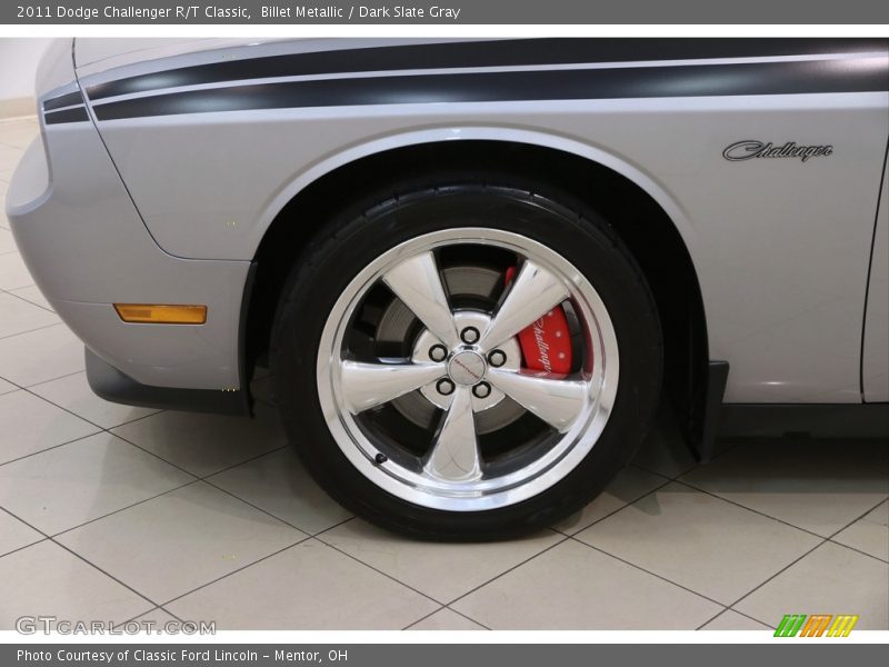 Billet Metallic / Dark Slate Gray 2011 Dodge Challenger R/T Classic