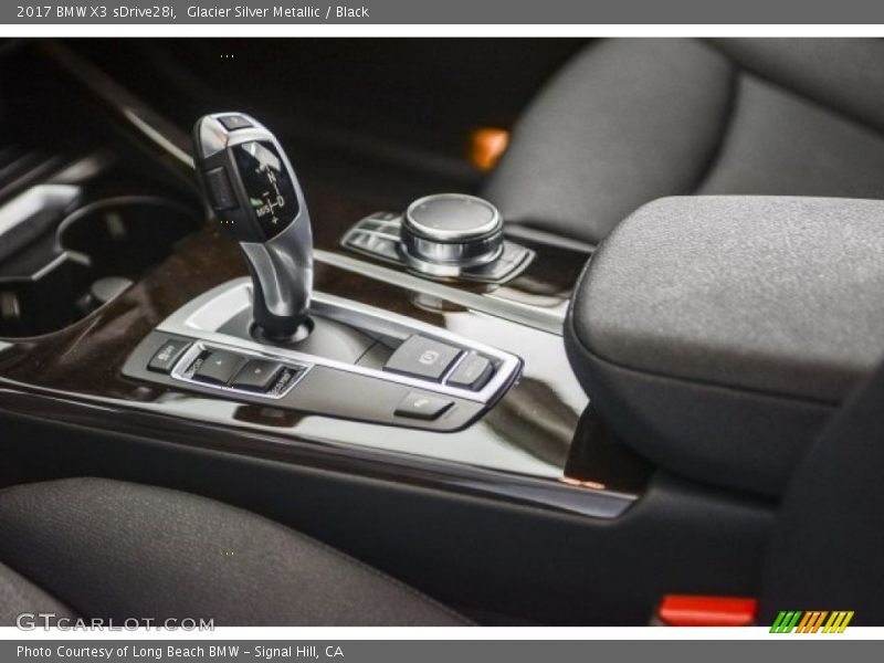 Glacier Silver Metallic / Black 2017 BMW X3 sDrive28i