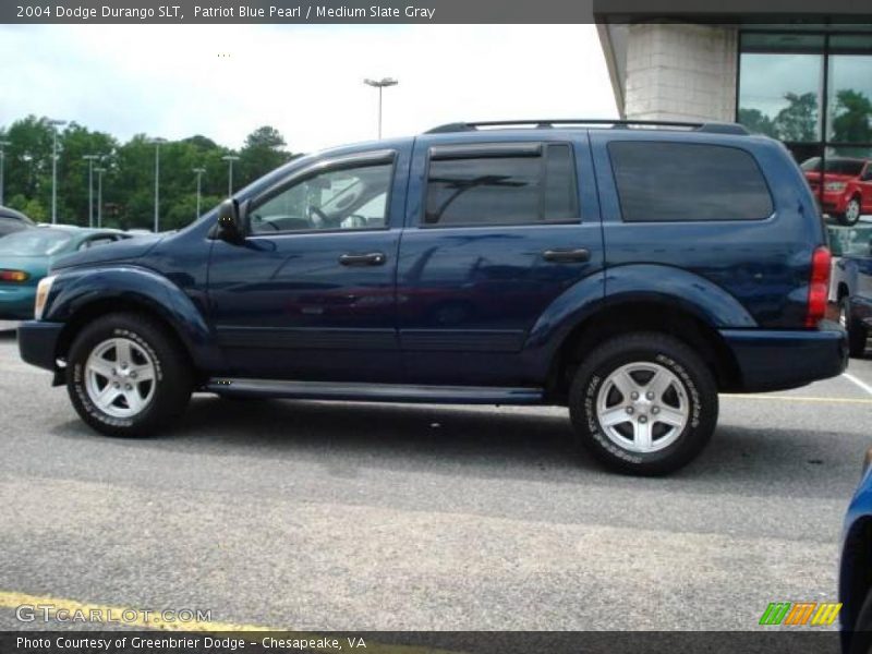 Patriot Blue Pearl / Medium Slate Gray 2004 Dodge Durango SLT