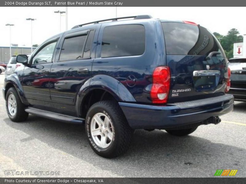 Patriot Blue Pearl / Medium Slate Gray 2004 Dodge Durango SLT