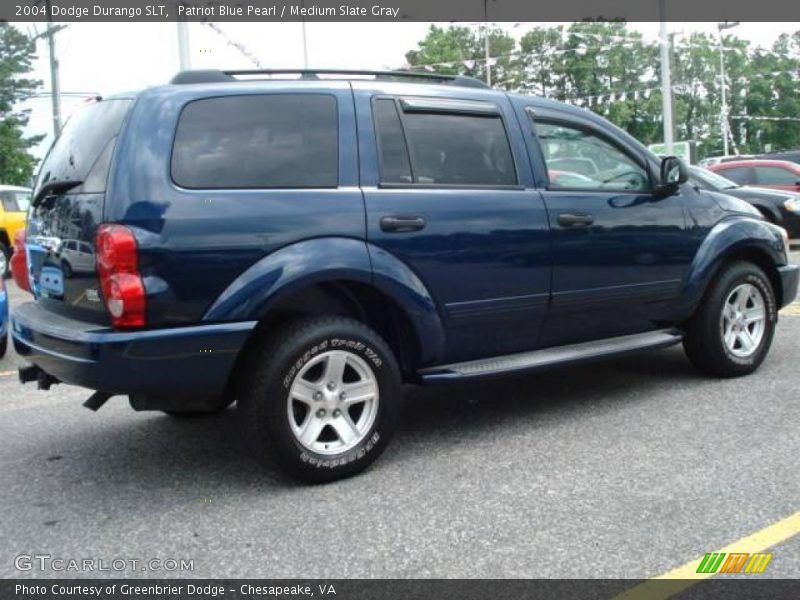 Patriot Blue Pearl / Medium Slate Gray 2004 Dodge Durango SLT