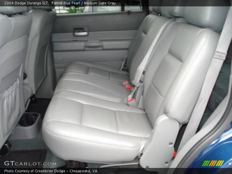 Patriot Blue Pearl / Medium Slate Gray 2004 Dodge Durango SLT