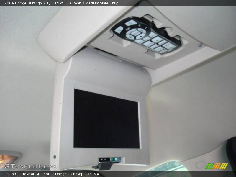 Patriot Blue Pearl / Medium Slate Gray 2004 Dodge Durango SLT