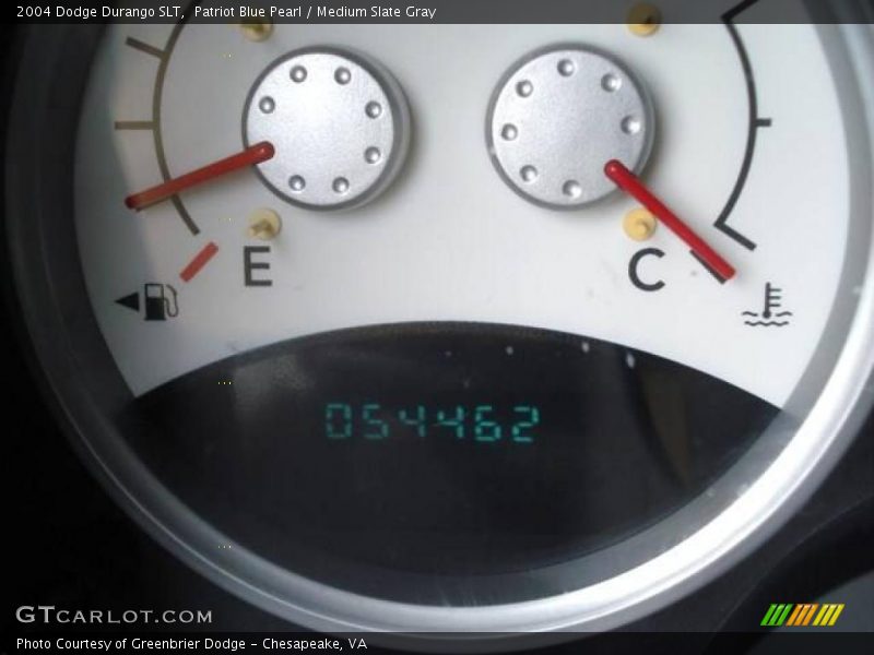 Patriot Blue Pearl / Medium Slate Gray 2004 Dodge Durango SLT