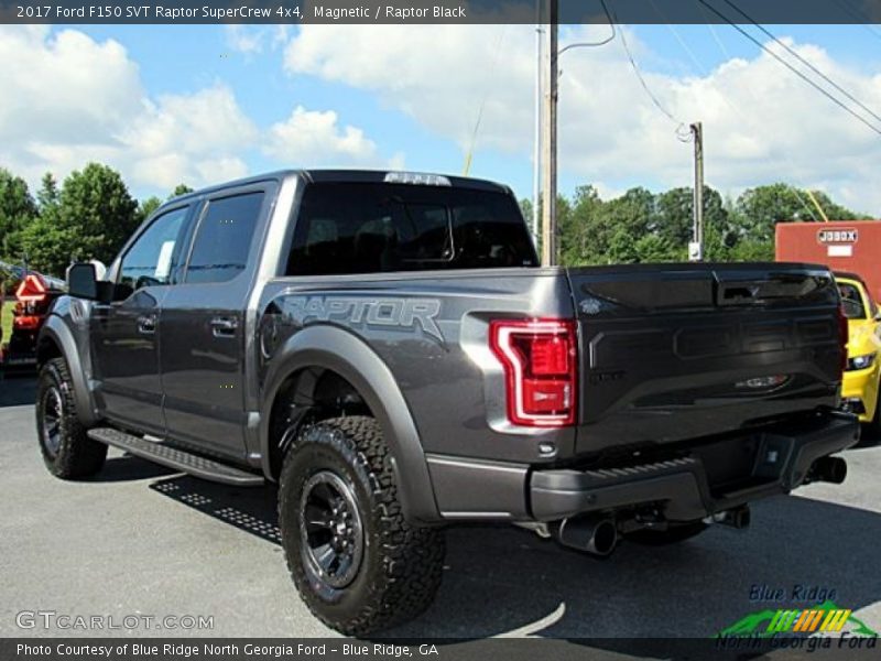 Magnetic / Raptor Black 2017 Ford F150 SVT Raptor SuperCrew 4x4