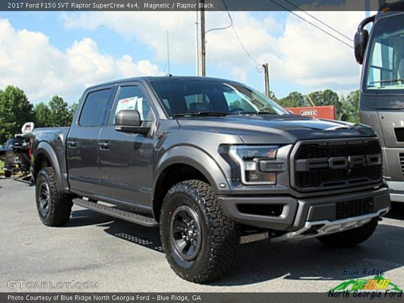 Magnetic / Raptor Black 2017 Ford F150 SVT Raptor SuperCrew 4x4