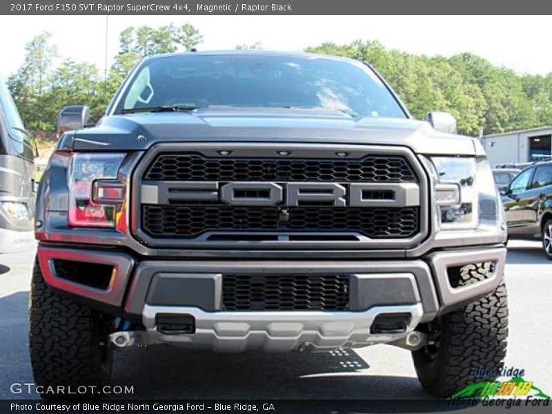Magnetic / Raptor Black 2017 Ford F150 SVT Raptor SuperCrew 4x4