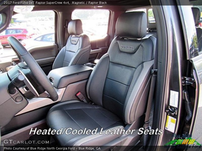Magnetic / Raptor Black 2017 Ford F150 SVT Raptor SuperCrew 4x4