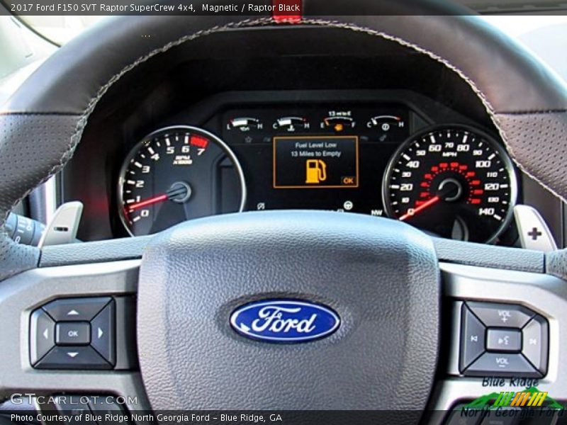 Magnetic / Raptor Black 2017 Ford F150 SVT Raptor SuperCrew 4x4