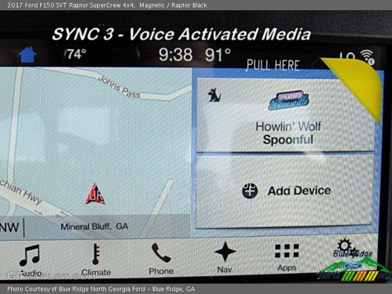 Magnetic / Raptor Black 2017 Ford F150 SVT Raptor SuperCrew 4x4