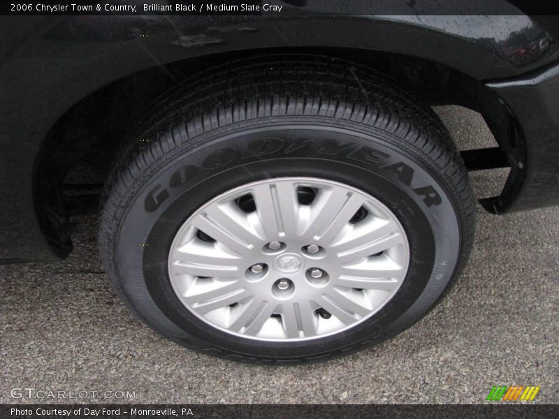 Brilliant Black / Medium Slate Gray 2006 Chrysler Town & Country