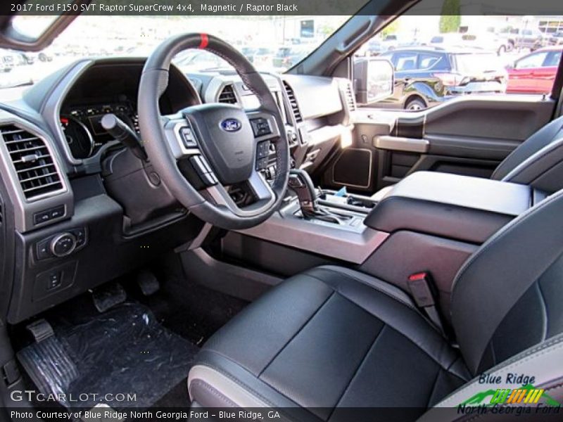 Magnetic / Raptor Black 2017 Ford F150 SVT Raptor SuperCrew 4x4