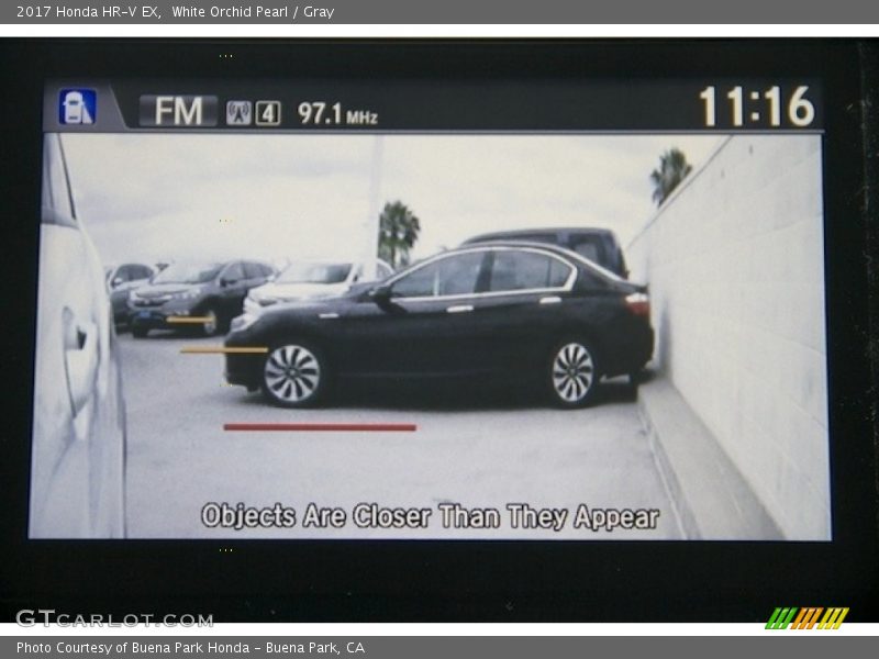 White Orchid Pearl / Gray 2017 Honda HR-V EX