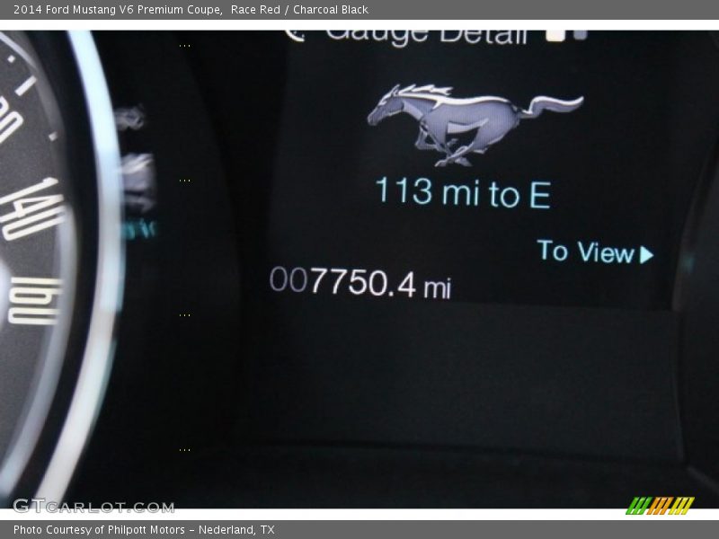Race Red / Charcoal Black 2014 Ford Mustang V6 Premium Coupe