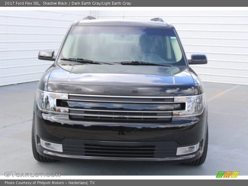 Shadow Black / Dark Earth Gray/Light Earth Gray 2017 Ford Flex SEL