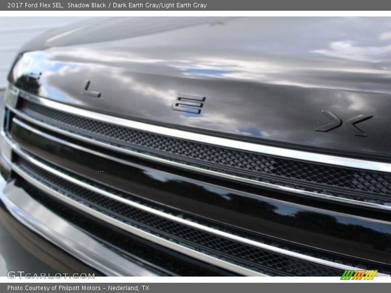 Shadow Black / Dark Earth Gray/Light Earth Gray 2017 Ford Flex SEL