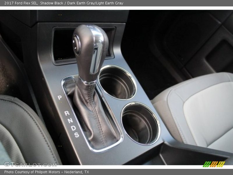 Shadow Black / Dark Earth Gray/Light Earth Gray 2017 Ford Flex SEL