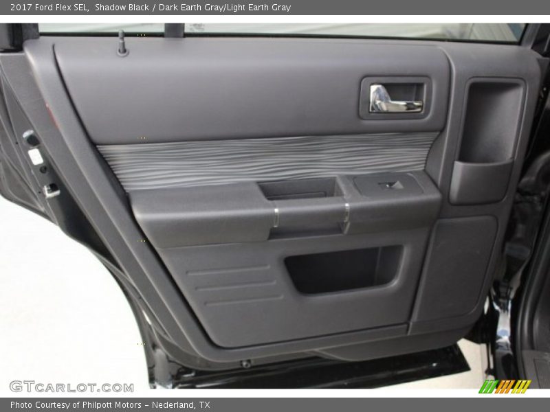 Shadow Black / Dark Earth Gray/Light Earth Gray 2017 Ford Flex SEL