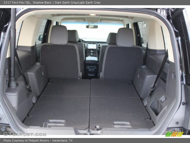 Shadow Black / Dark Earth Gray/Light Earth Gray 2017 Ford Flex SEL
