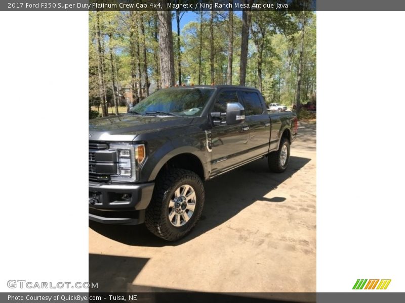 Magnetic / King Ranch Mesa Antique Java 2017 Ford F350 Super Duty Platinum Crew Cab 4x4