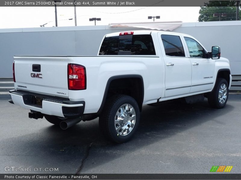 Summit White / Jet Black 2017 GMC Sierra 2500HD Denali Crew Cab 4x4