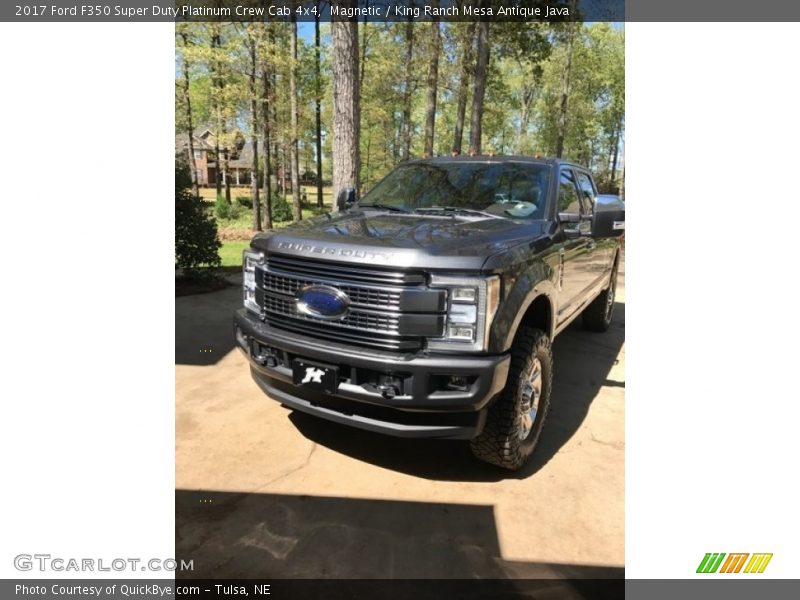 Magnetic / King Ranch Mesa Antique Java 2017 Ford F350 Super Duty Platinum Crew Cab 4x4