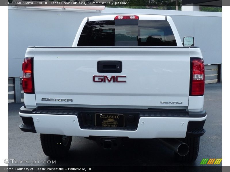 Summit White / Jet Black 2017 GMC Sierra 2500HD Denali Crew Cab 4x4