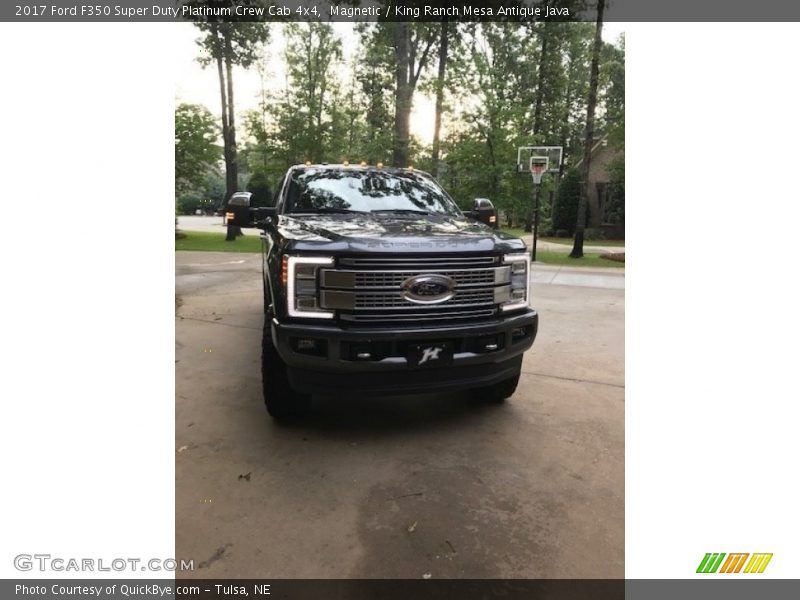 Magnetic / King Ranch Mesa Antique Java 2017 Ford F350 Super Duty Platinum Crew Cab 4x4